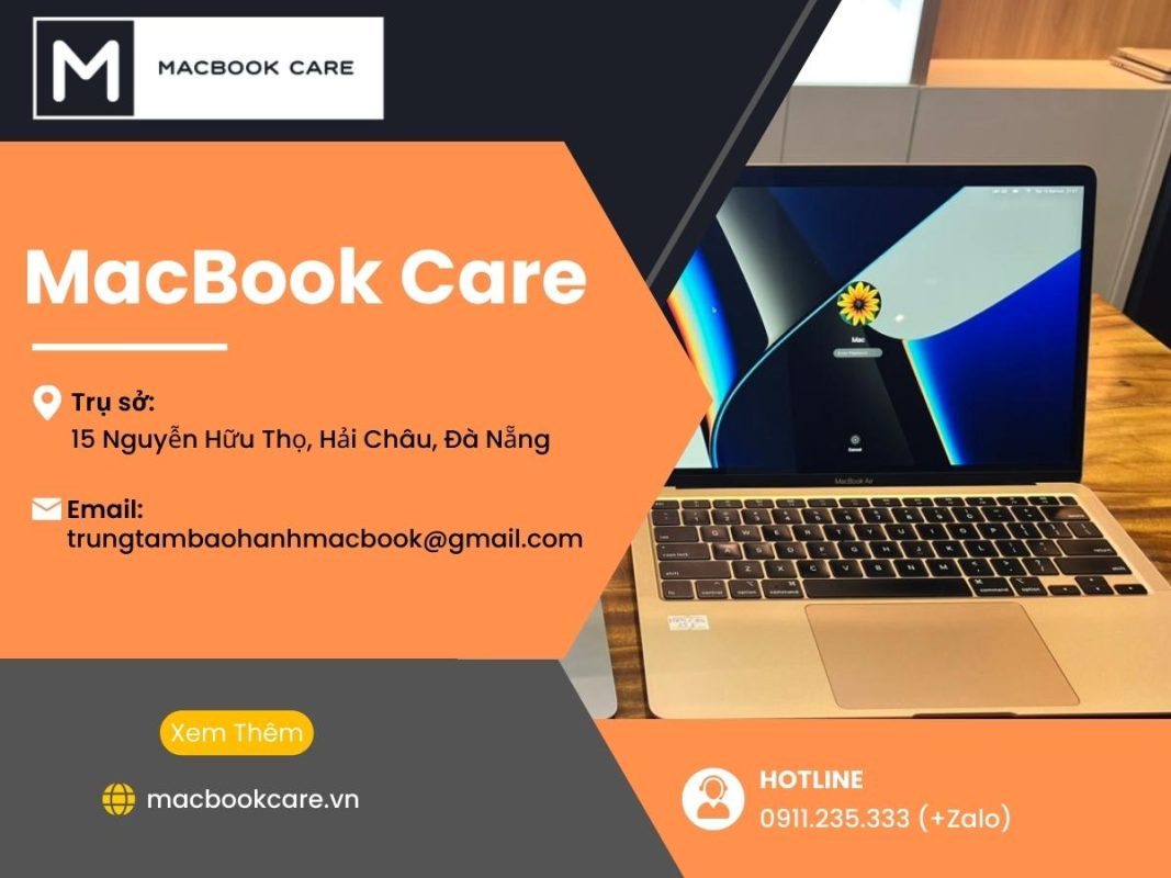 Sửa màn hình macbook tại Đà Nẵng